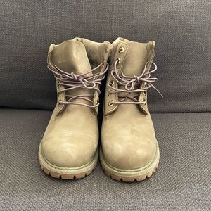 Timberland forest green boots